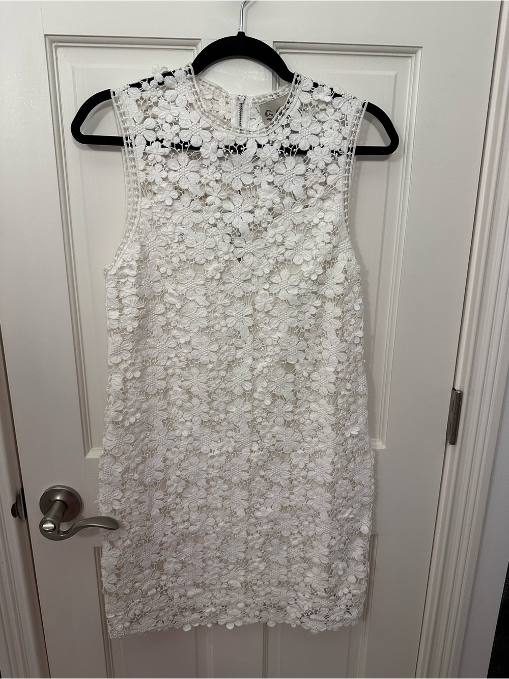 Sea New York White Crochet Lace Dress